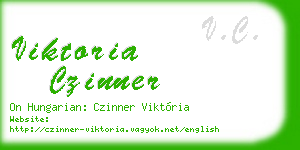 viktoria czinner business card